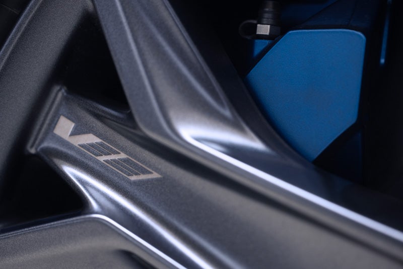 Close-up of the 2026 OPTIQ-V Brembo Performance Front Brakes | Cummins Cadillac in Weatherford OK